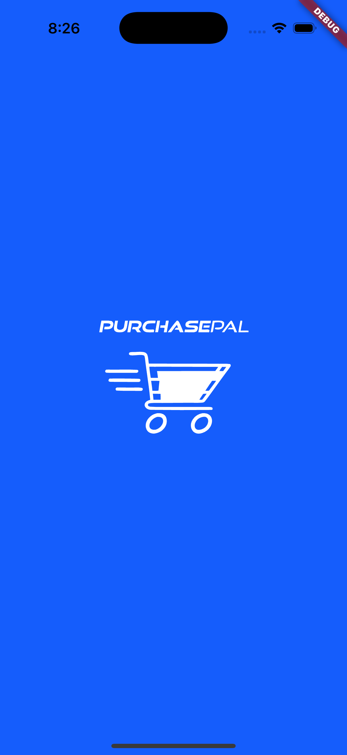 PurchasePal splash screen